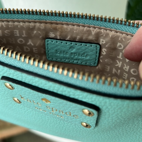 Turquoise Kate Spade Wristlet - Picture 3 of 5